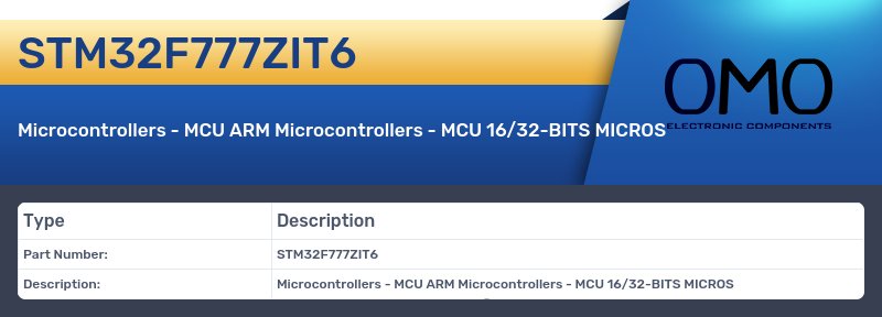 STM32F777ZIT6
