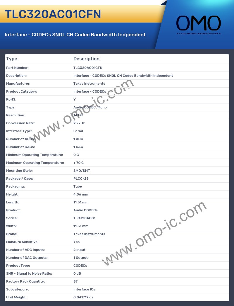 TLC320AC01CFN