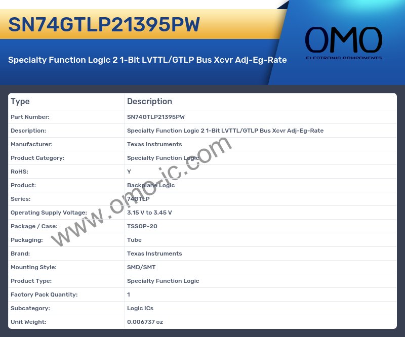 SN74GTLP21395PW