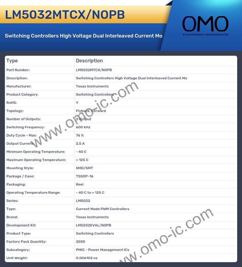 LM5032MTCX/NOPB