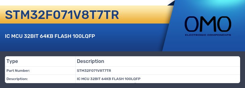 STM32F071V8T7TR