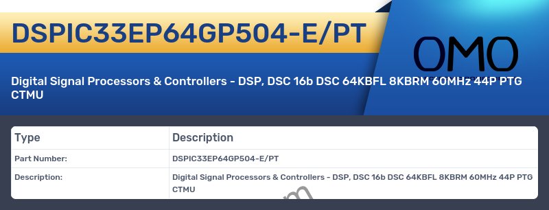 DSPIC33EP64GP504-E/PT
