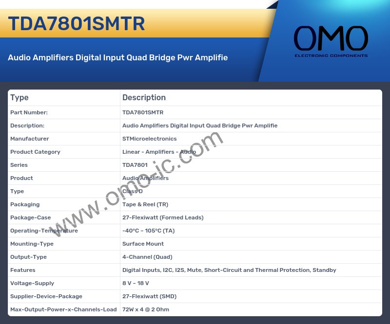TDA7801SMTR