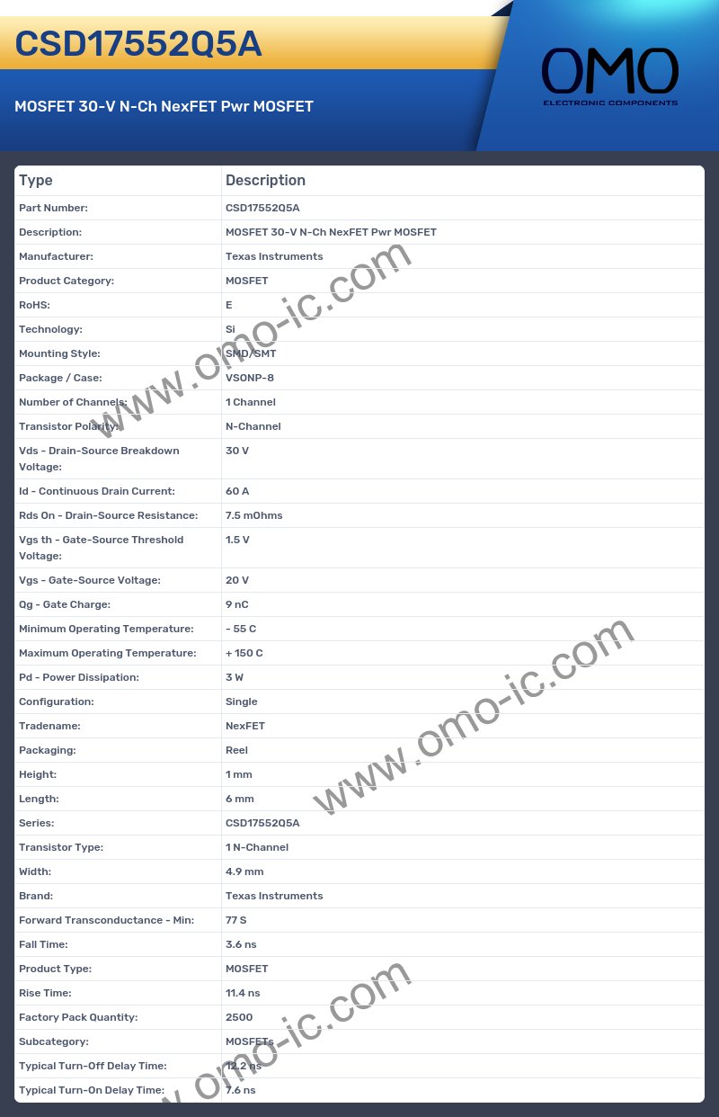 CSD17552Q5A