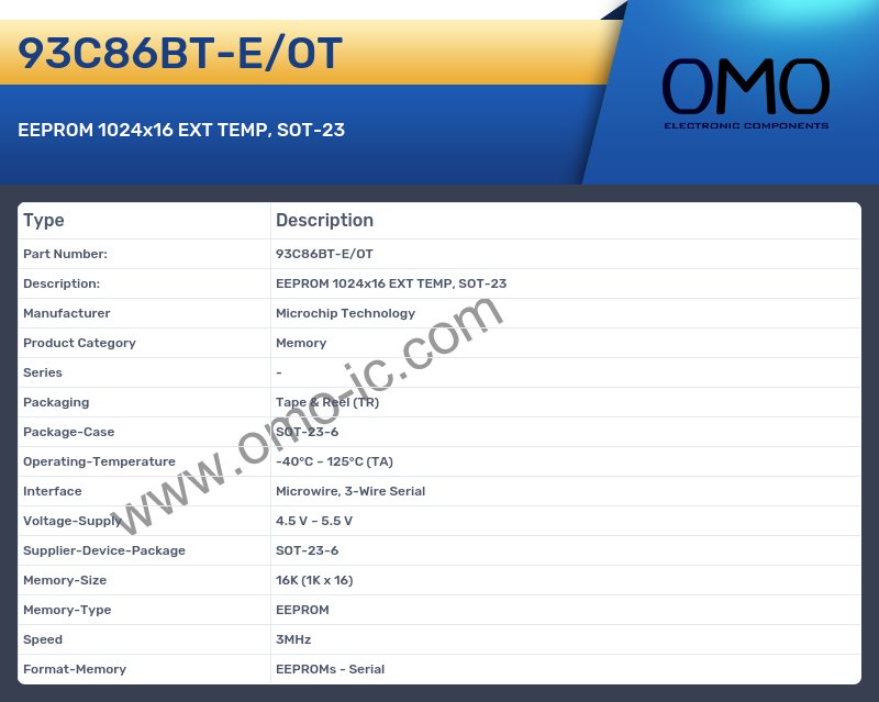 93C86BT-E/OT