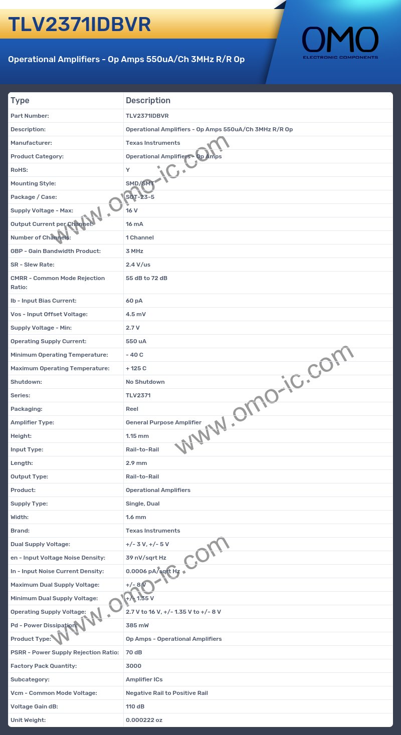 TLV2371IDBVR