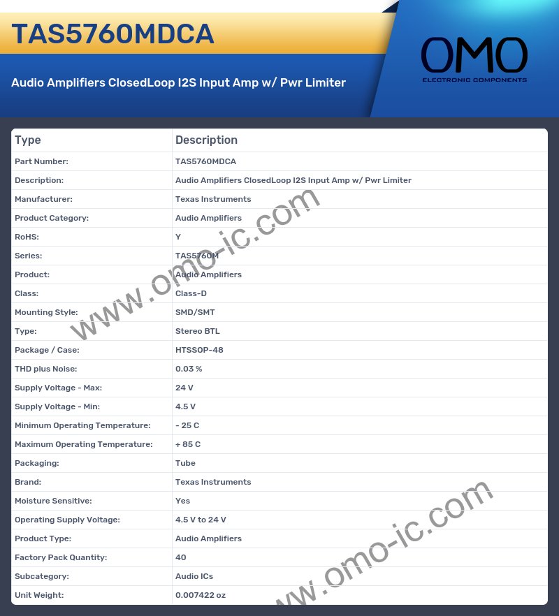 TAS5760MDCA