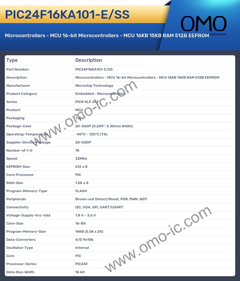 PIC24F16KA101-E/SS