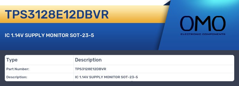 TPS3128E12DBVR