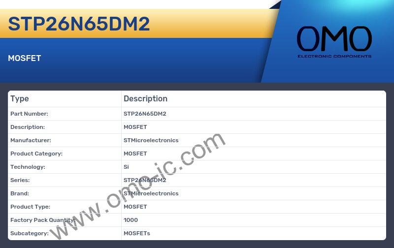STP26N65DM2