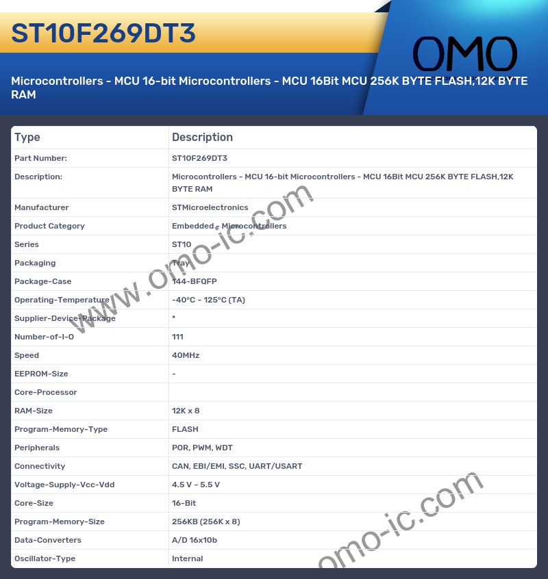 ST10F269DT3