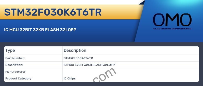 STM32F030K6T6TR