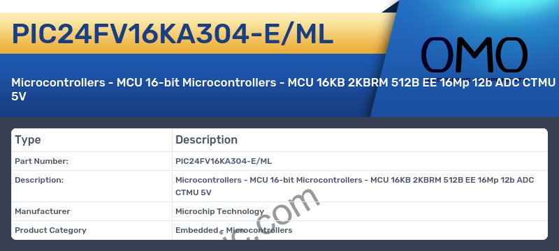 PIC24FV16KA304-E/ML
