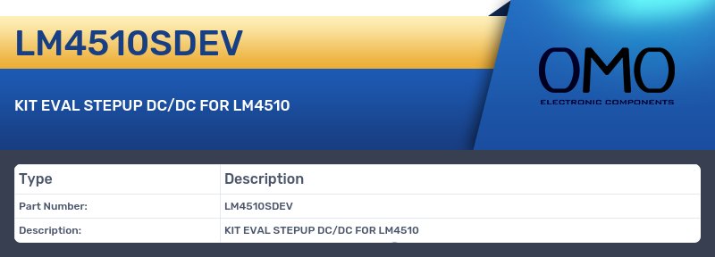 LM4510SDEV