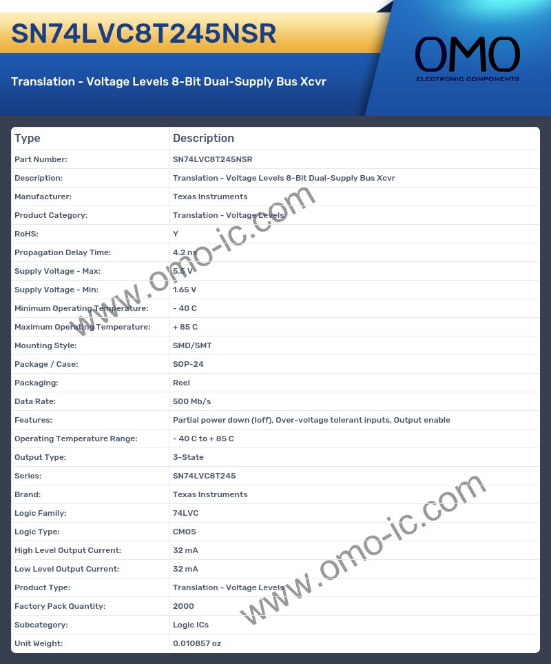 SN74LVC8T245NSR