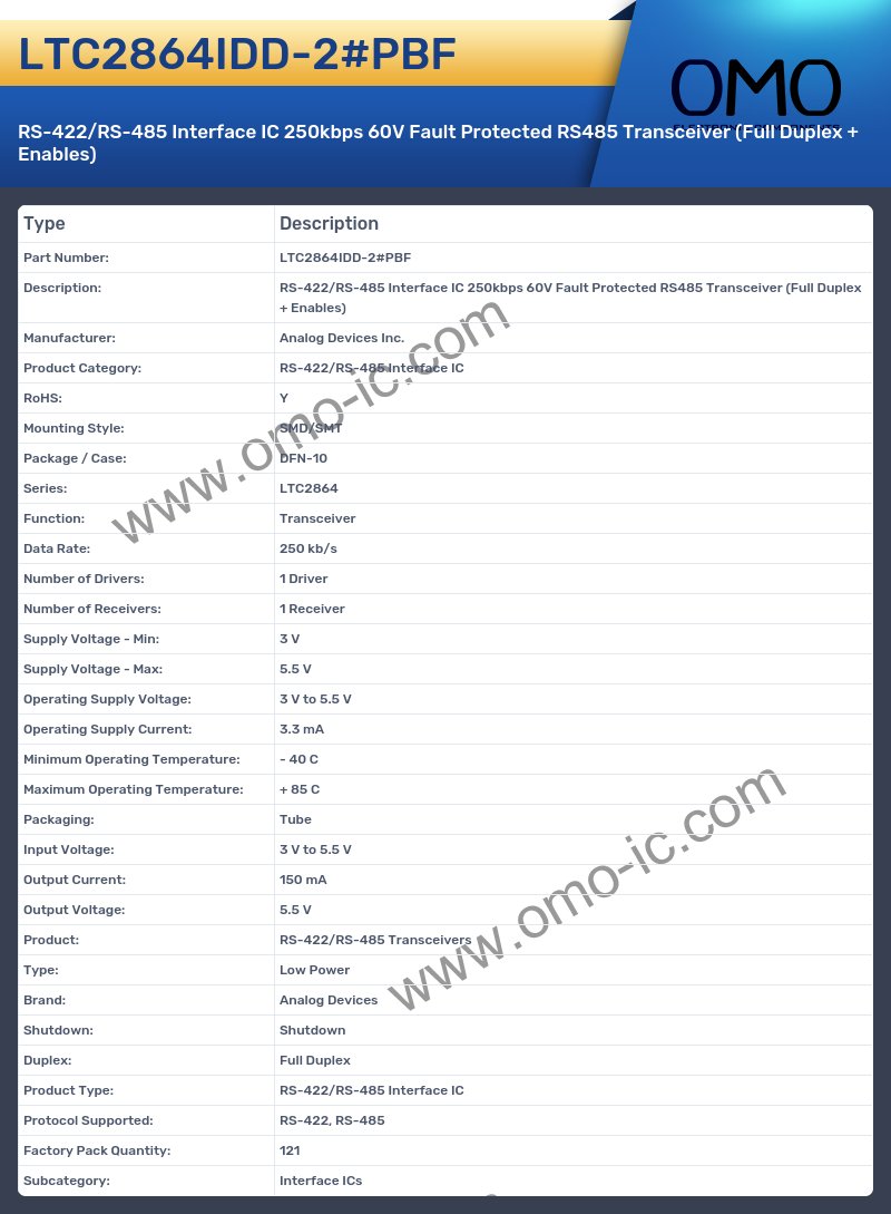 LTC2864IDD-2#PBF