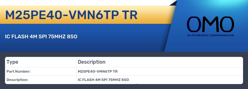 M25PE40-VMN6TP TR