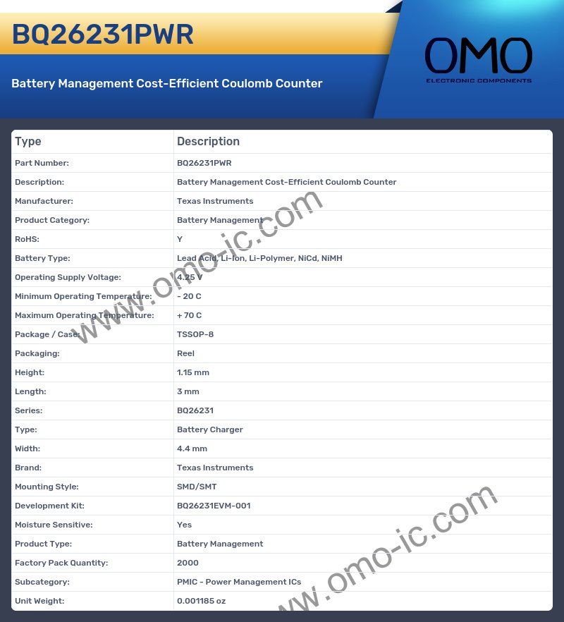 BQ26231PWR