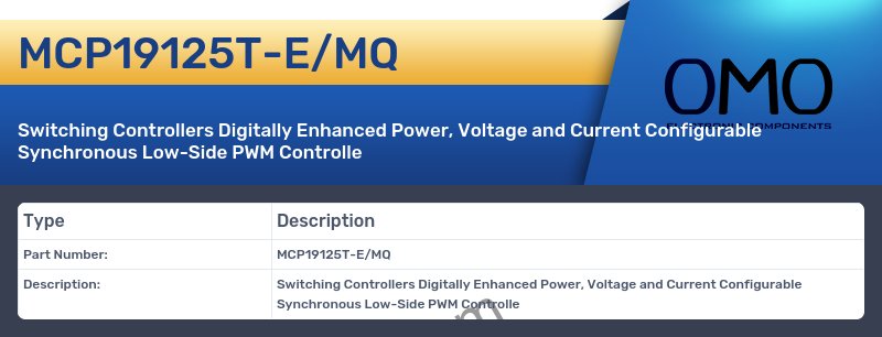 MCP19125T-E/MQ