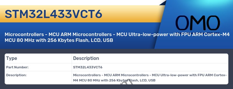 STM32L433VCT6