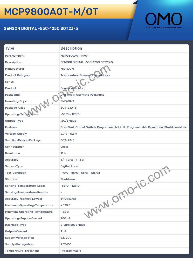 MCP9800A0T-M/OT