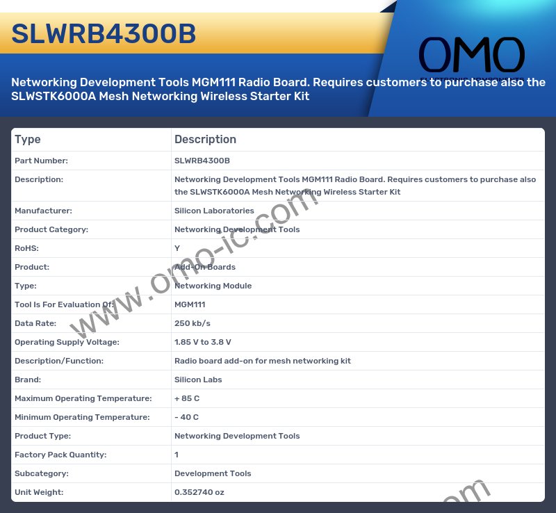 SLWRB4300B