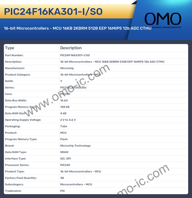 PIC24F16KA301-I/SO