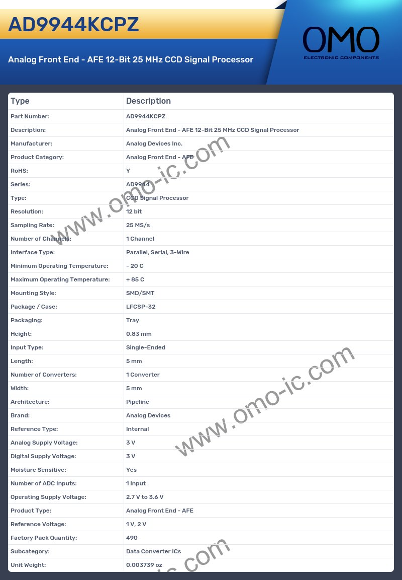 AD9944KCPZ