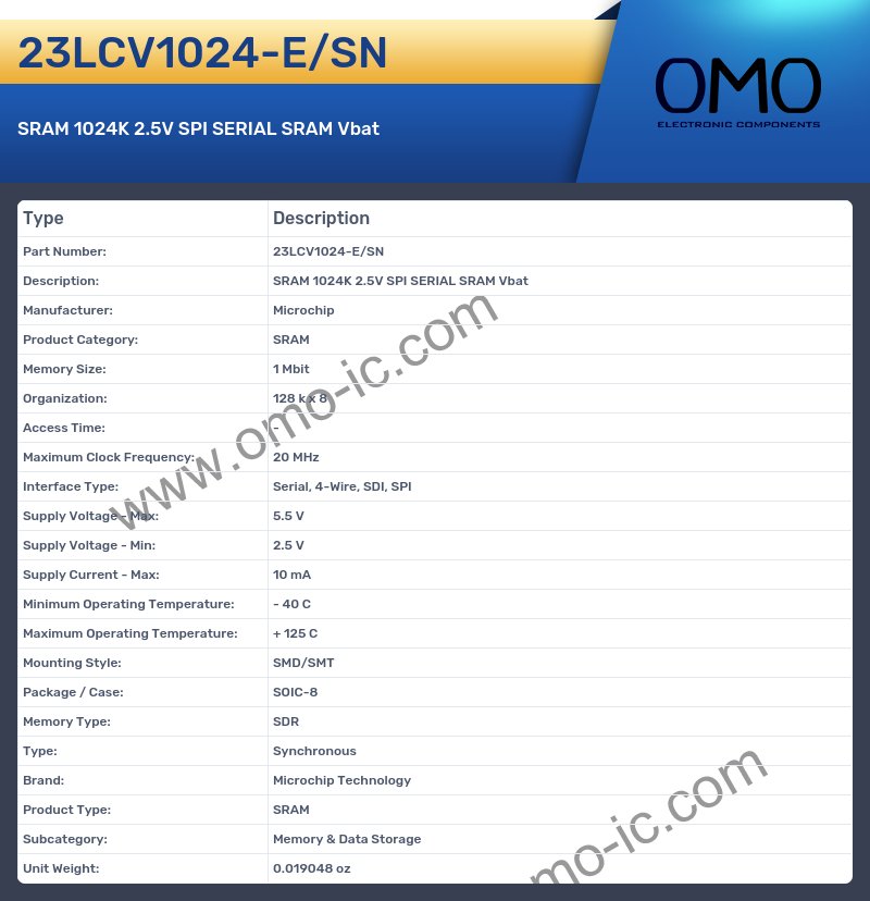 23LCV1024-E/SN