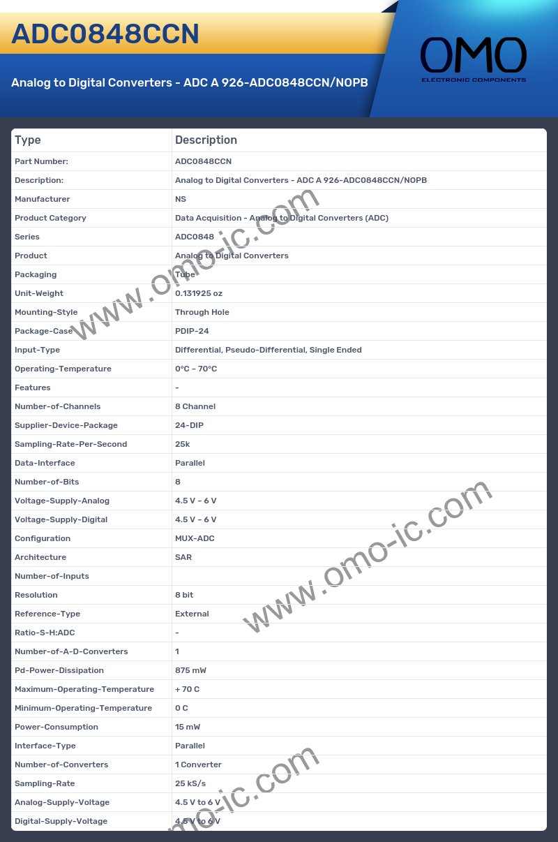 ADC0848CCN