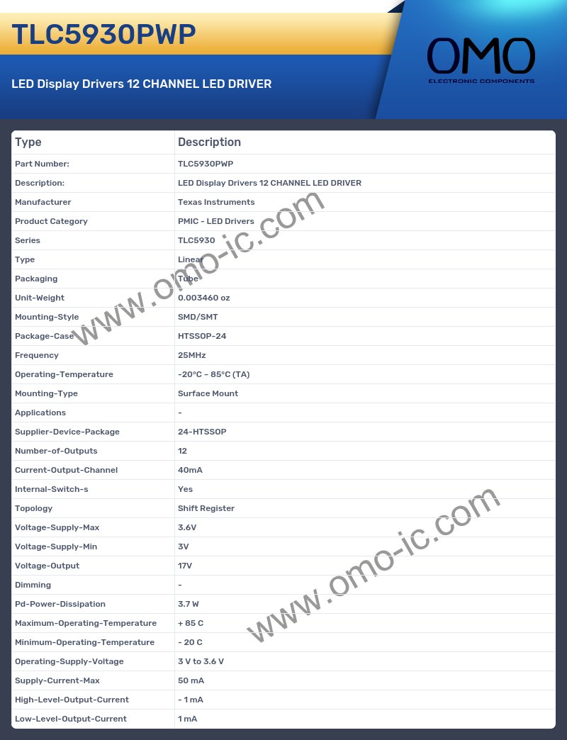 TLC5930PWP
