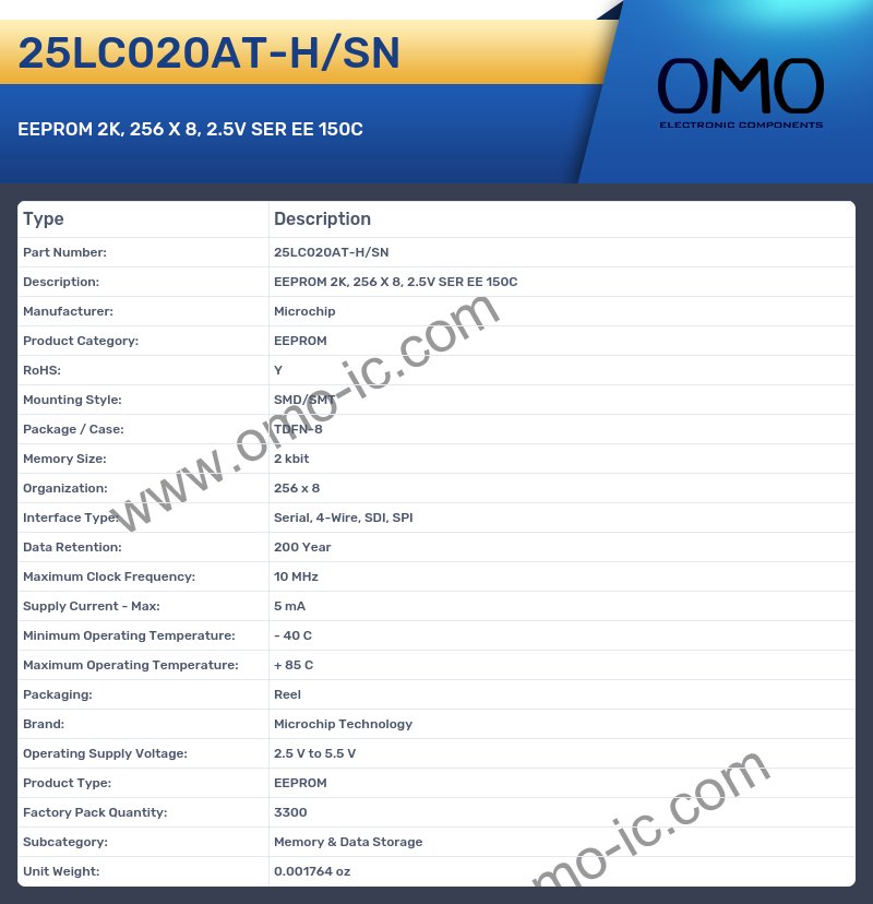 25LC020AT-H/SN