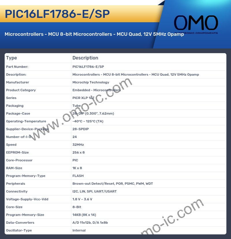 PIC16LF1786-E/SP
