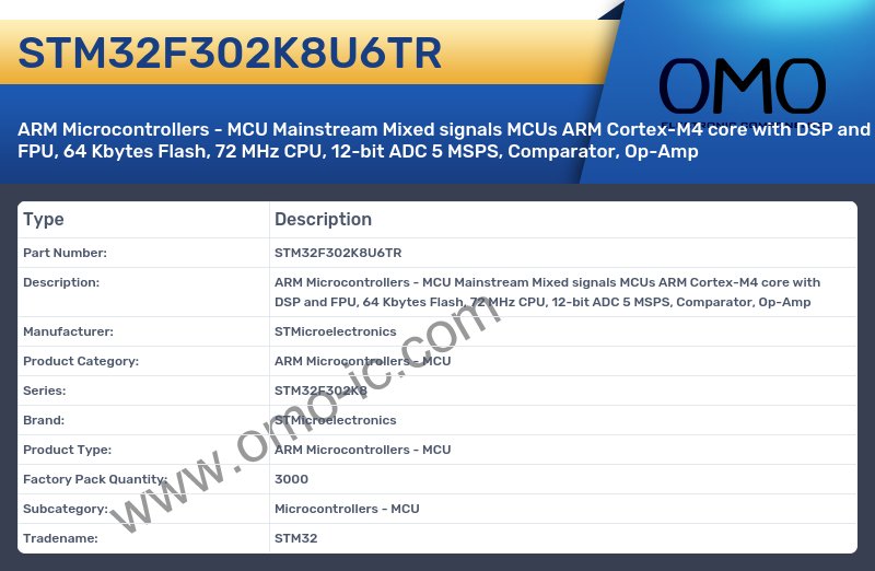 STM32F302K8U6TR