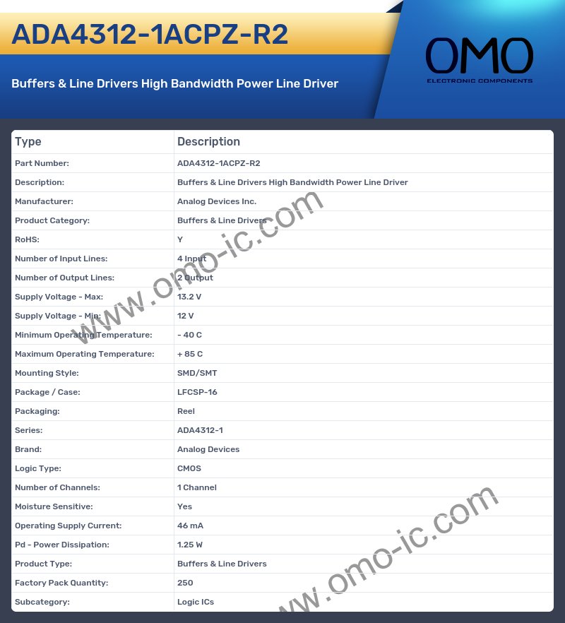 ADA4312-1ACPZ-R2