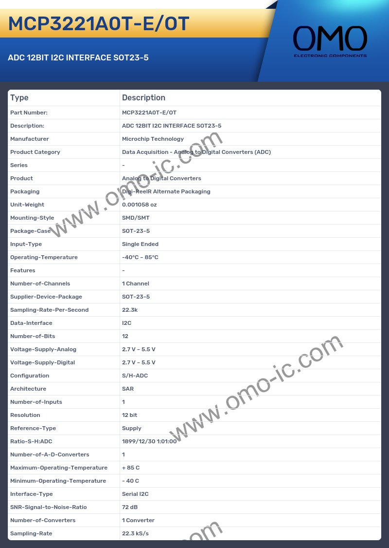 MCP3221A0T-E/OT