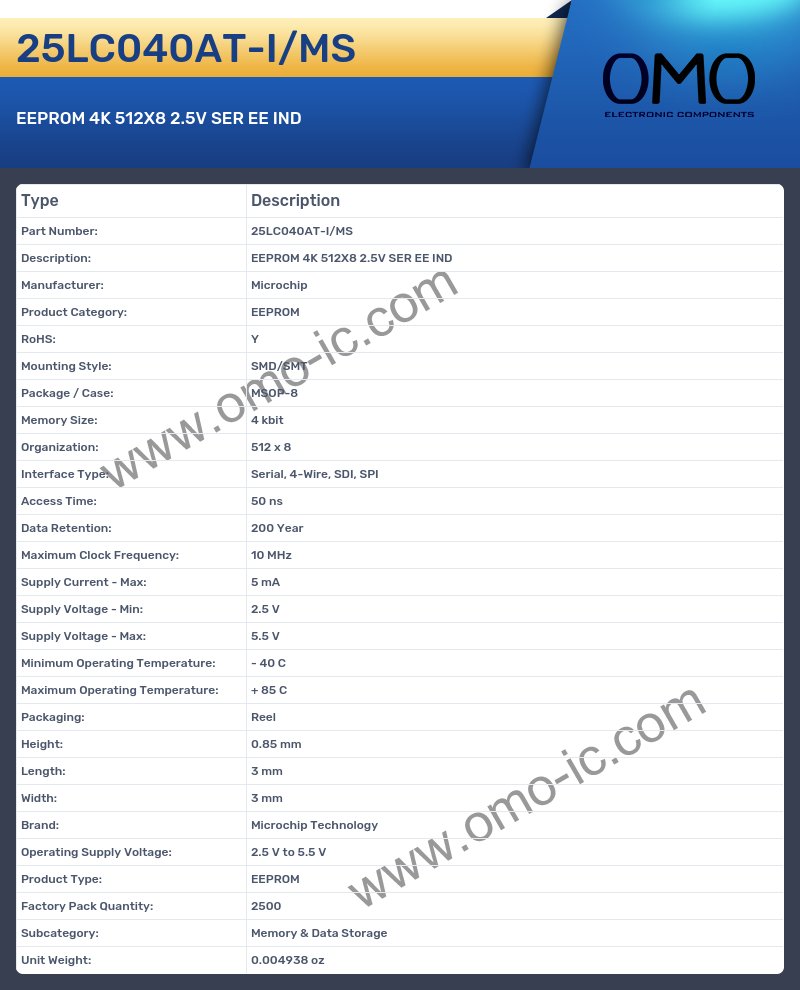 25LC040AT-I/MS