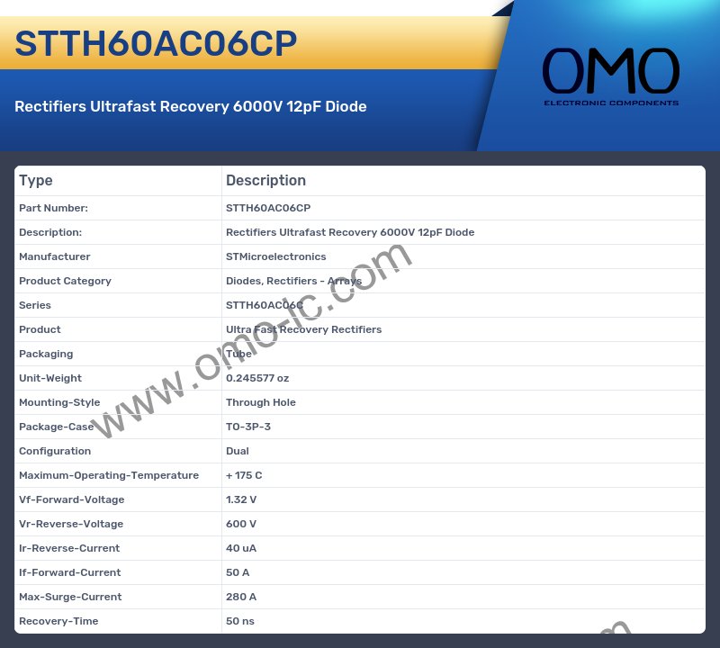 STTH60AC06CP