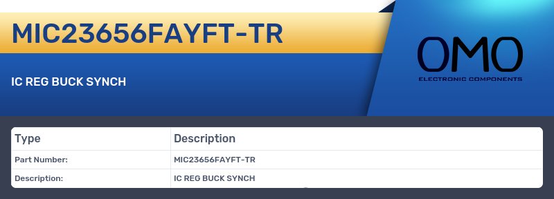 MIC23656FAYFT-TR