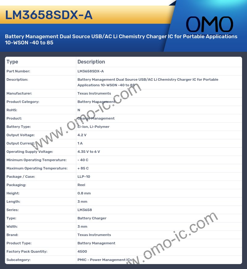 LM3658SDX-A