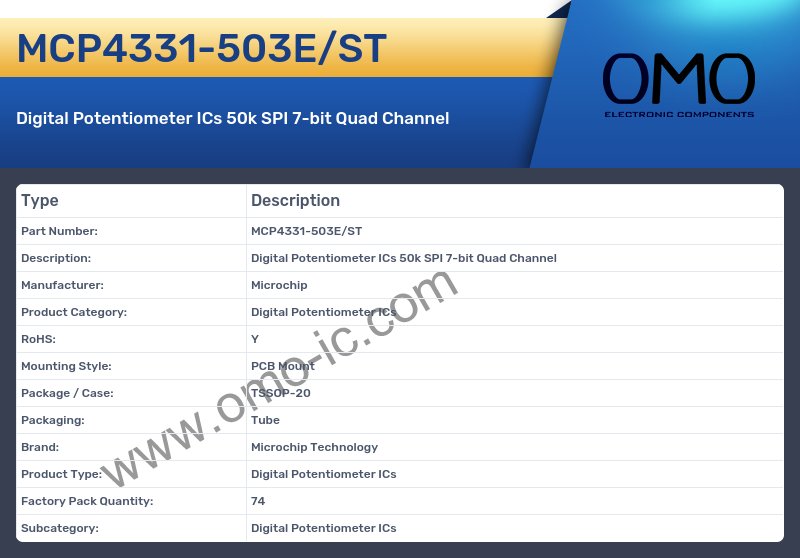MCP4331-503E/ST