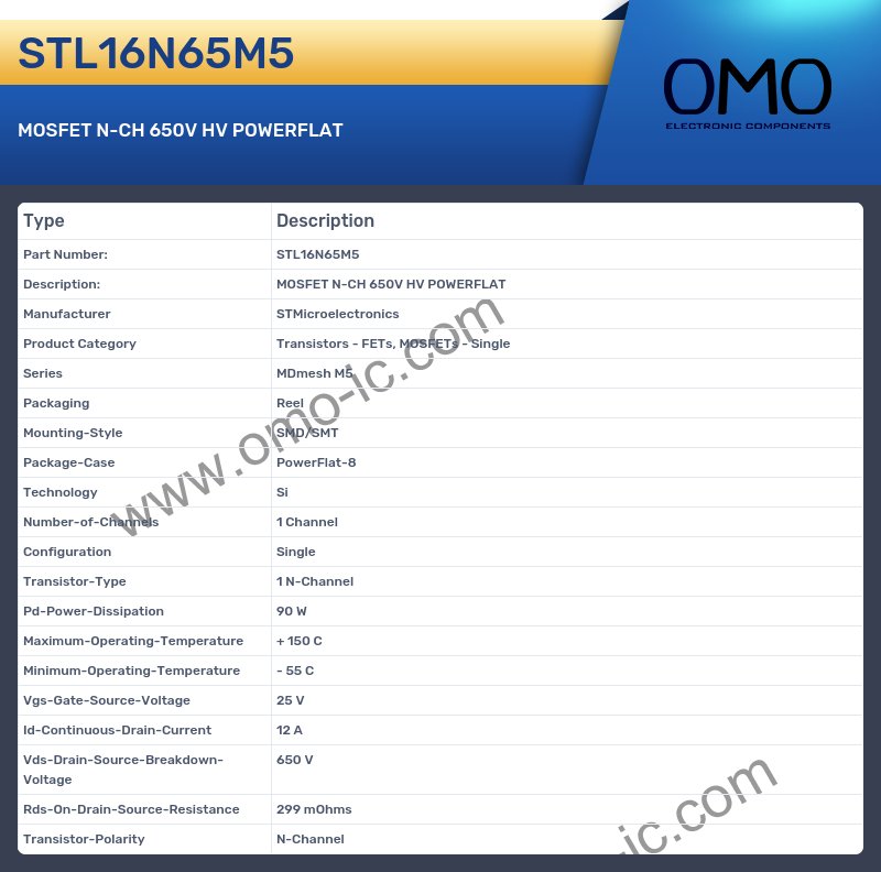STL16N65M5