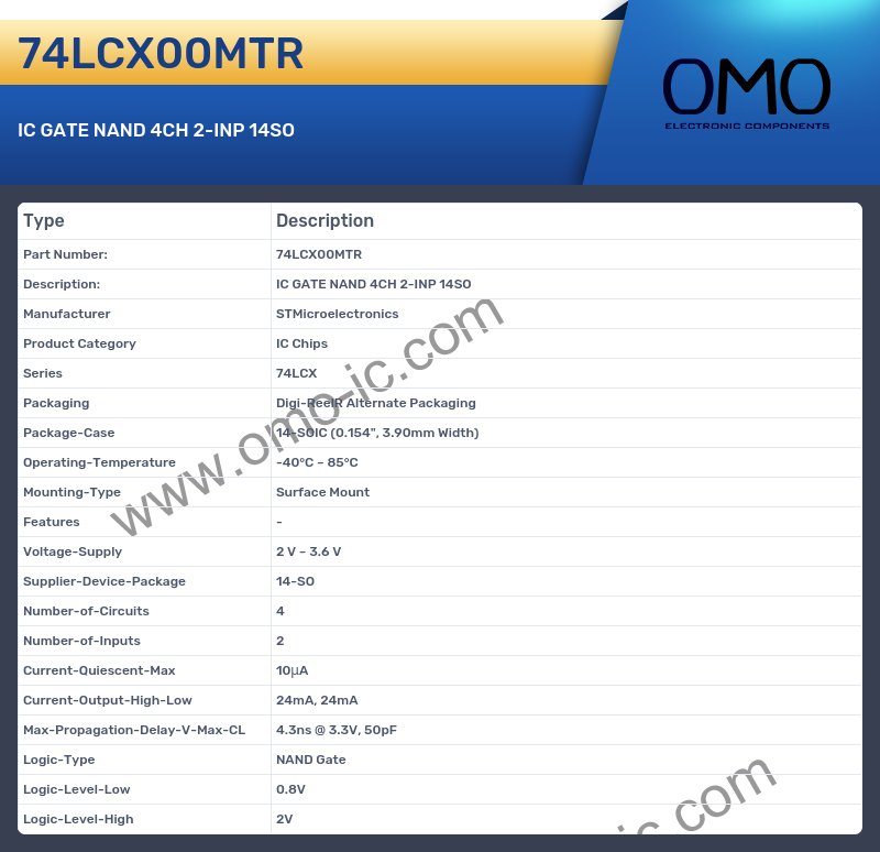 74LCX00MTR