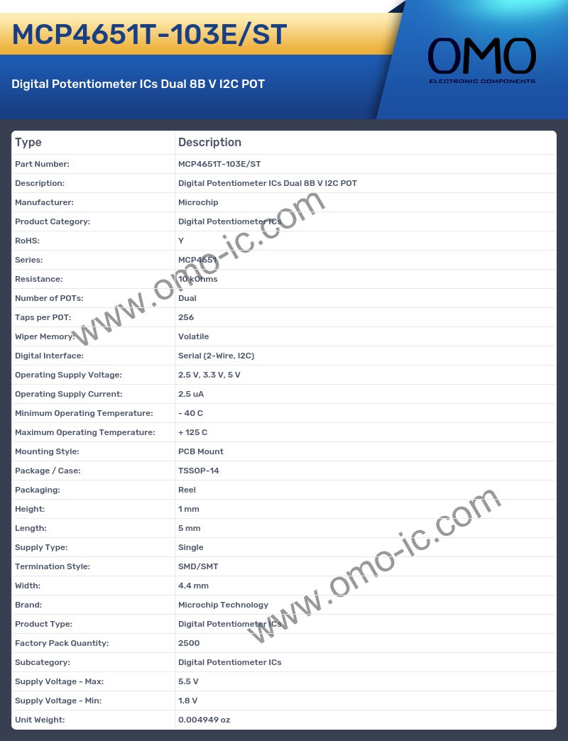MCP4651T-103E/ST