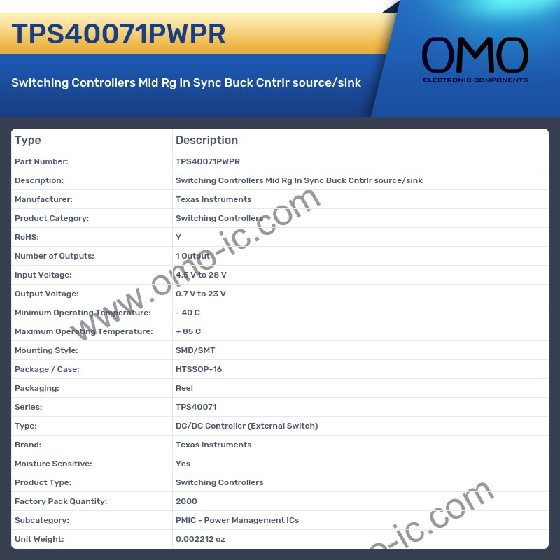 TPS40071PWPR