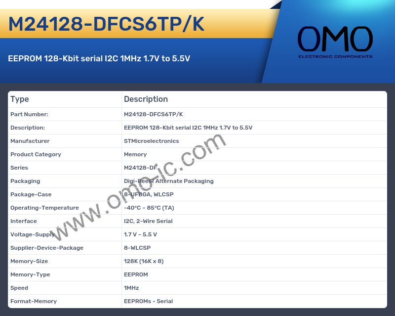 M24128-DFCS6TP/K