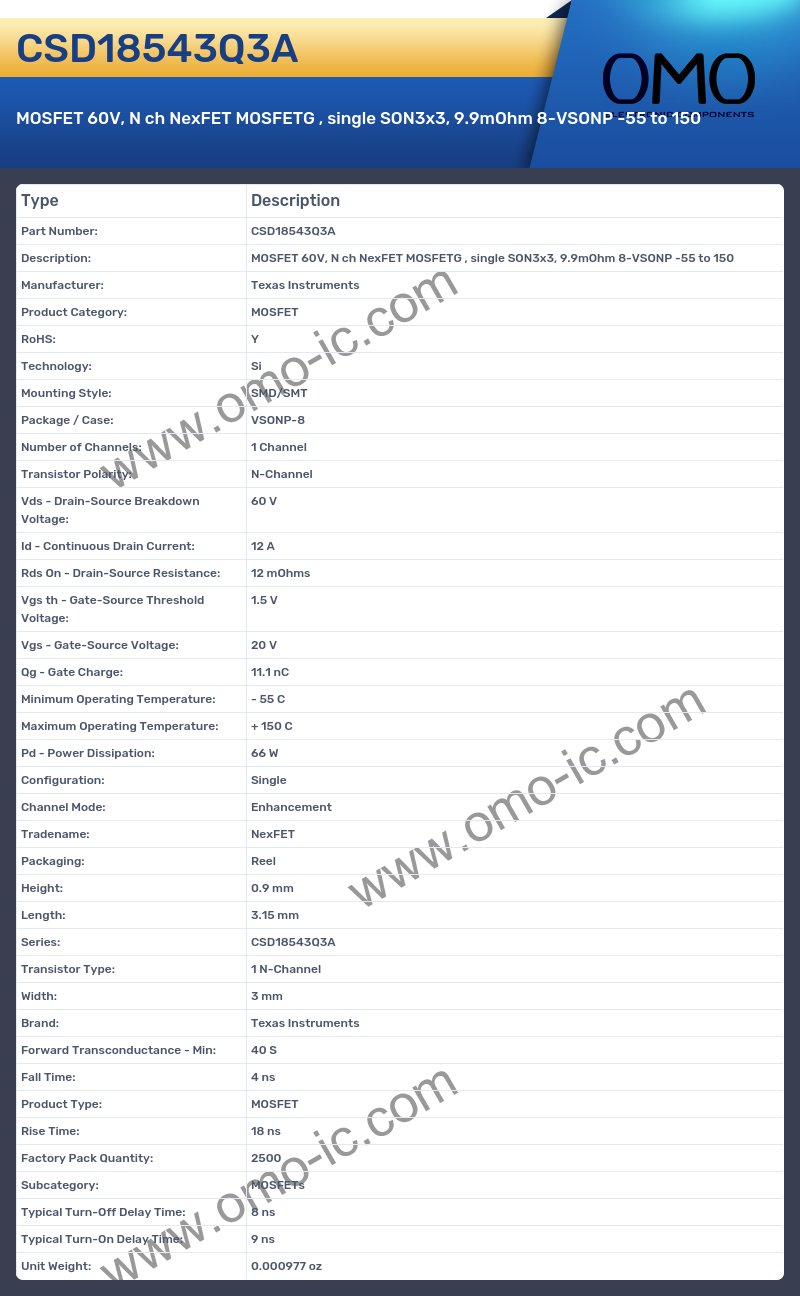 CSD18543Q3A