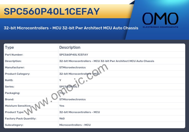 SPC560P40L1CEFAY