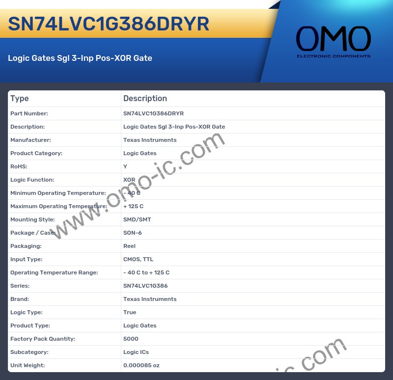 SN74LVC1G386DRYR