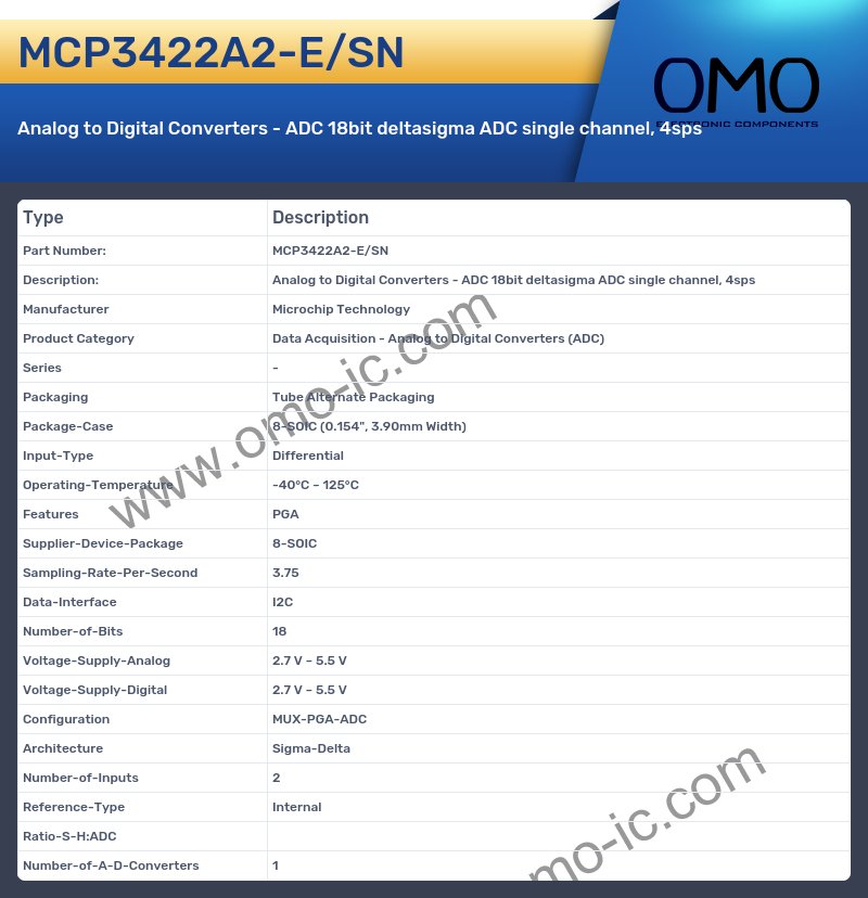 MCP3422A2-E/SN